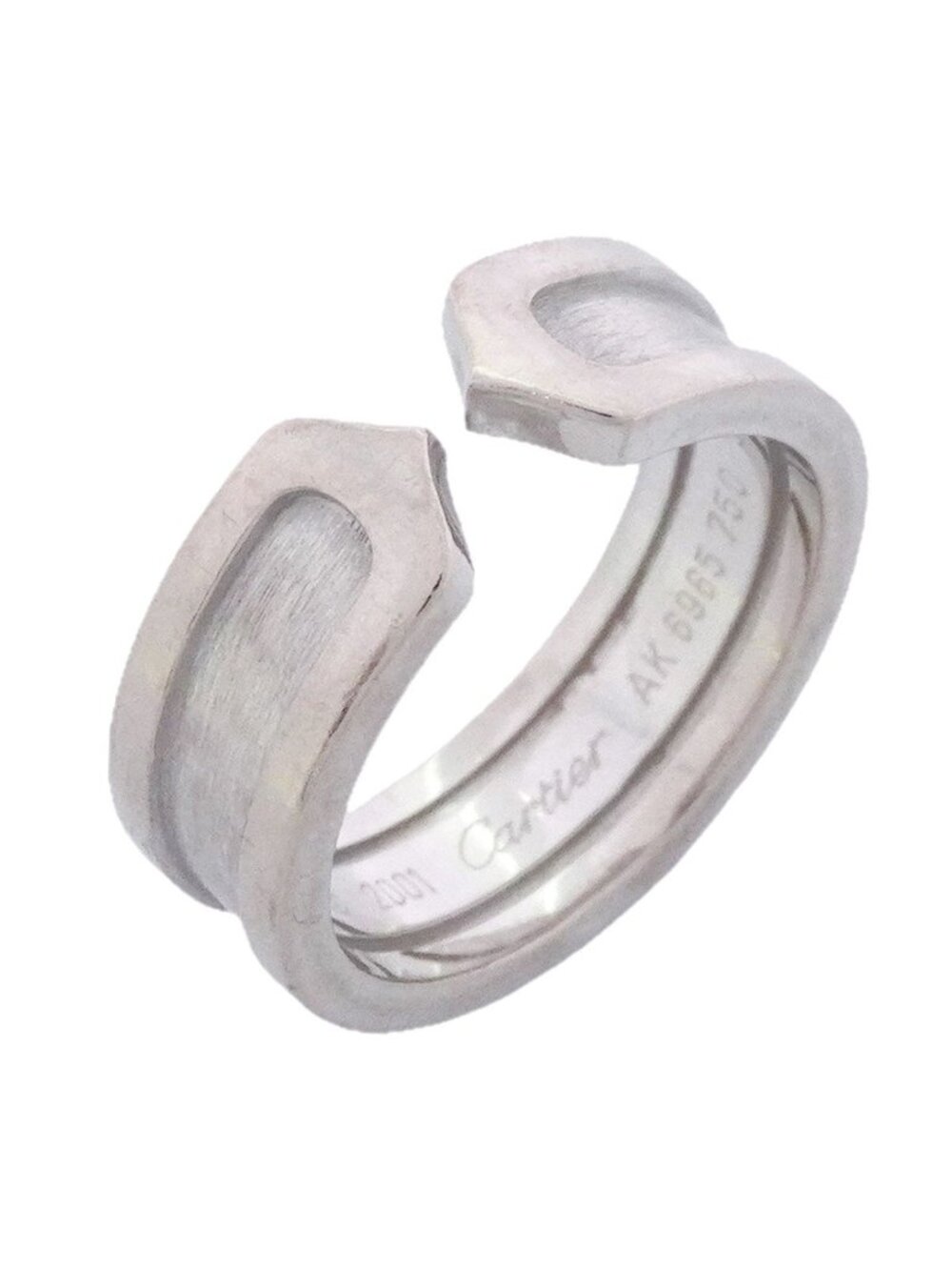 Cartier Ring C2 18k White Gold